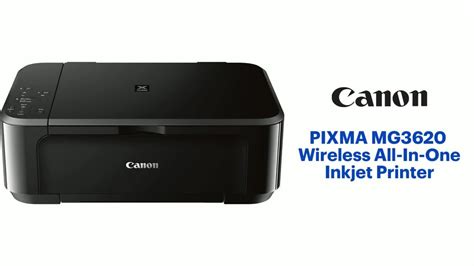Canon Pixma Mg3620 Wireless All In One Inkjet Printer Black 0515c002