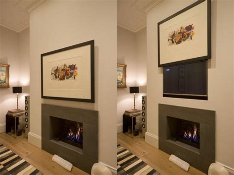 Fernseher verstecken mit einem bild. Fernseher Verstecken | Tv-integration: Den Fernseher ...