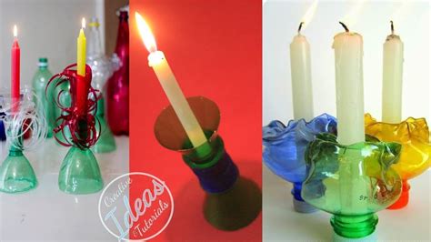 Candle Holder How To Make A Candle Stand Plastic Bottles Hacks