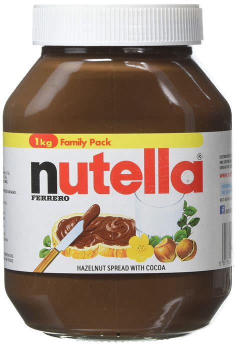 Nutella Hazelnut Chocolate Spread, 1 kg - Buy Online in ...