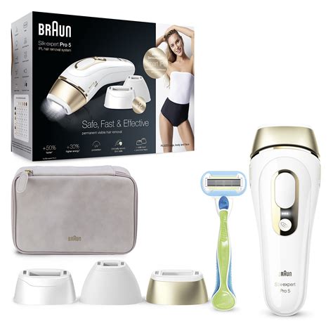 Buy Braun Ipl Silk Expert Pro 5 Visible Permanent Hair Removal With 4