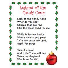 They are great for punching a hole, tying some ribbon, and attaching to a candy cane. The Legend of the Candy Cane Poem | Christmas poems, Candy cane poem, Preschool christmas