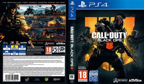 Call Of Duty Black Ops 4 Ps4 Cover Dvdcovercom