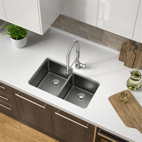 Not only do they possess this elegant regarding noise— one of the most bothersome problems for kitchen lovers, the kraus kitchen sink presents a doubled solution to the matter. AS602 33" x 20.5" x 9.5"/9.5" Double Bowl Undermount ...