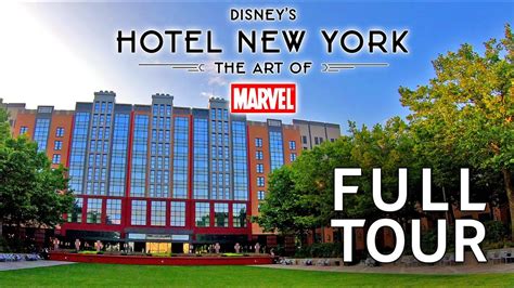 4k Disneys Hotel New York The Art Of Marvel Complete Walkthrough