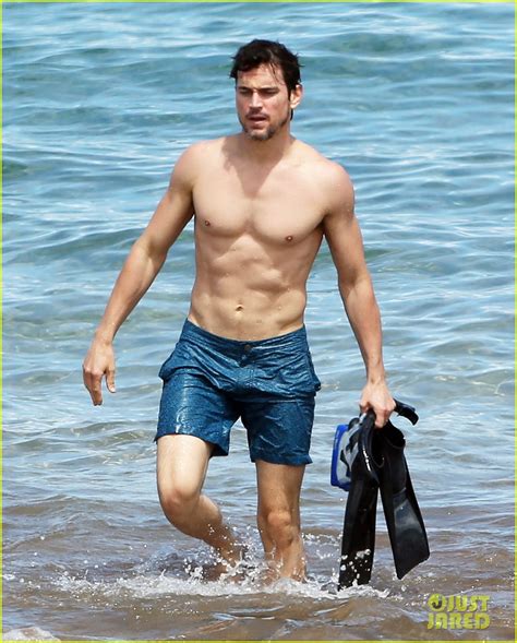 Matt Bomer Shows Off Shirtless Body While Paddleboarding With Husband