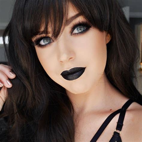 Black Lipstick Black Lipstick Makeup Black Lipstick Black Lipstick Look