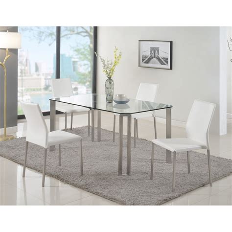 We did not find results for: Rhonda Rectangular Dining Table - Glass Top, Brushed ...