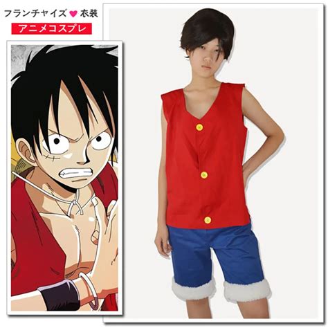 2016 New Fashion Anime One Piece Monkey D Luffy Cosplay T Shirt