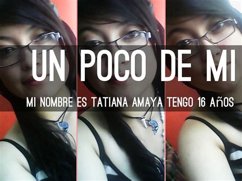 Un Poco De Mi By Tatiana Amaya