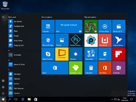 Customize Windows 10 Start Screen And Optimize For Higher