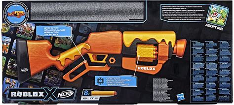 F2486 Nerf Roblox Adopt Me Bees Lever Action Blaster 8 Nerf Elite