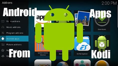 How To Launch Android Apps With Kodi Youtube