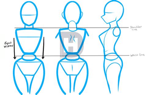 In this drawing tutorial, we will show you how to draw an anime girl. Anime Girl Body Drawing | Free download on ClipArtMag
