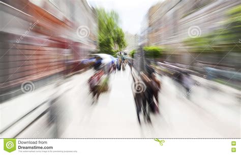 Maybe you would like to learn more about one of these? Pedestrian Street Motion Zoom Blurred Background Stock ...