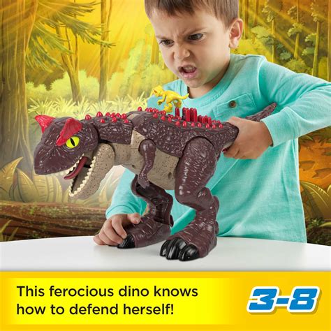 Imaginext Jurassic World Spike Strike Carnotaurus Hml42 Mattel