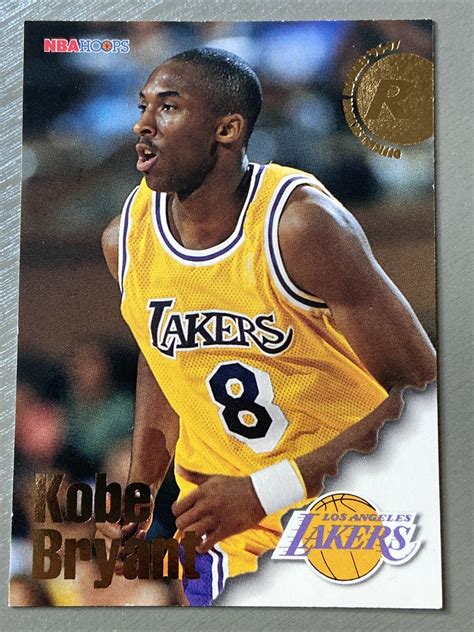 1996 97 FLEER SKYBOX NBA HOOPS 281 Kobe Bryant RC ROOKIE Kobe Bryant