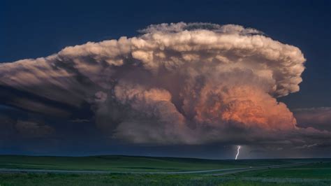 A Storm Of Color Time Lapse Isolated Supercell Tornado