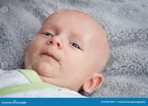Cute Little Baby Face Stock Image Image Of Eyes Clean 35425001