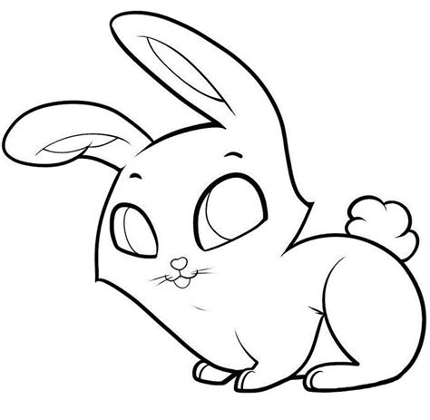 Anime Bunny Coloring Pages 294 Svg File Cut Cricut