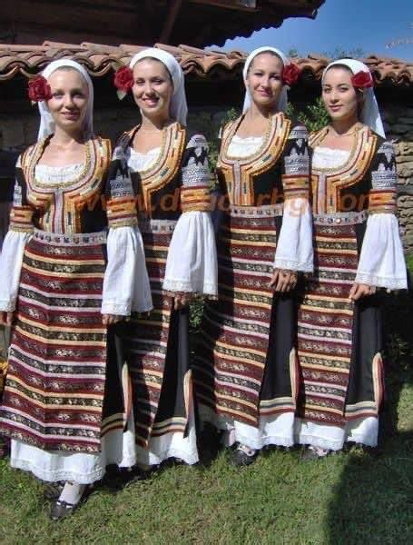 European Beauty On Twitter In Traditional Outfits Serbian Clothing Bulgarian Clothing