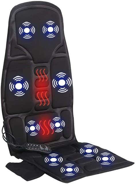 Take it on your weekend trips and bid adieu to sore back. Massage Cushion Heat Back Homedics Chair Home Auto Car ...