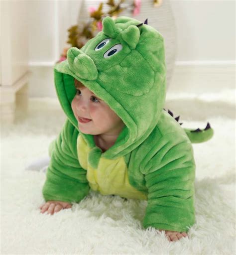 Maybe you would like to learn more about one of these? Lovely Green Dinosaur Shape Baby Romper Costume N9797
