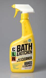 Ceramic tiles, shower doors, sinks, bathtubs, white grout, toilet bowls, fiberglass and kitchen benches. CLR Bathroom & Kitchen Cleaner Review ...