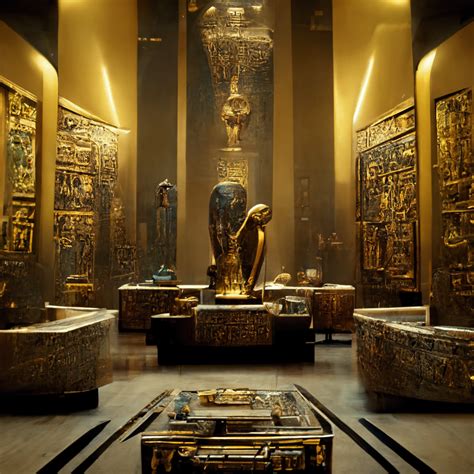 Ai Ancient Egyptian Artifacts Museum Behance