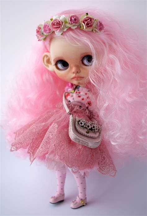 Excited To Share The Latest Addition To My Etsy Shop Custom Blythe Doll Ooak Tbl Pink