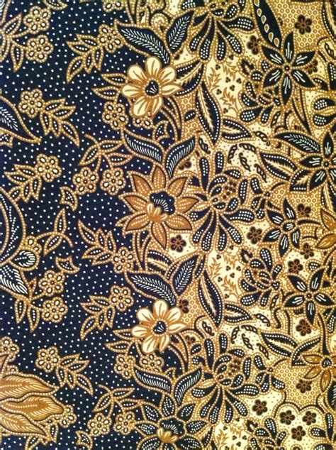 Flower Pattern Most Likely Pesisir Batiknyonya Batik Motifs Textiles