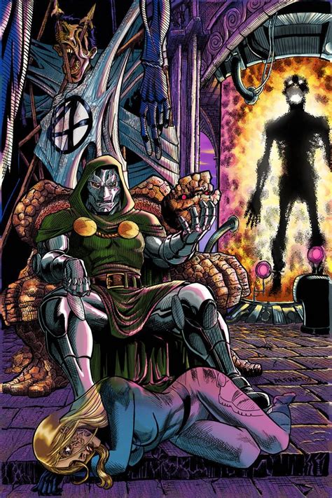 Doom 2 By Alfret Marvel Comic Character Marvel Characters Character