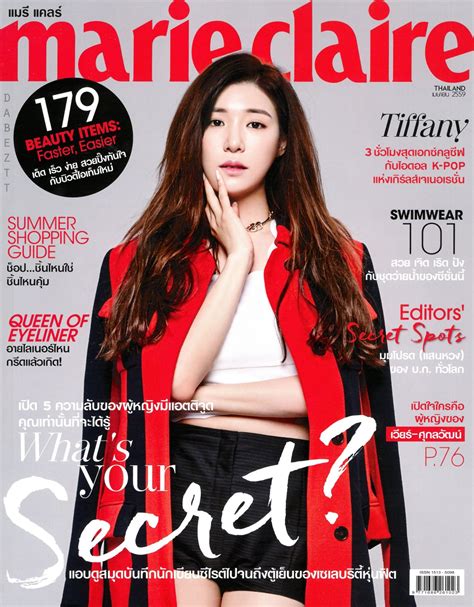 Snsd Tiffany Marie Claire Thailand April 2016 Hot Sexy Beauty