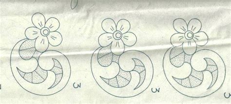 Particolari del ricamo d' angolo. disegni da ricamare bordo intarsio - magiedifilo.it punto ...