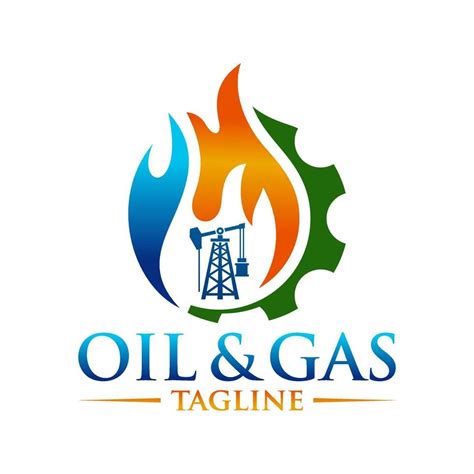 Oil And Gas Industry Logo Template 7944141 Vector Art At Vecteezy