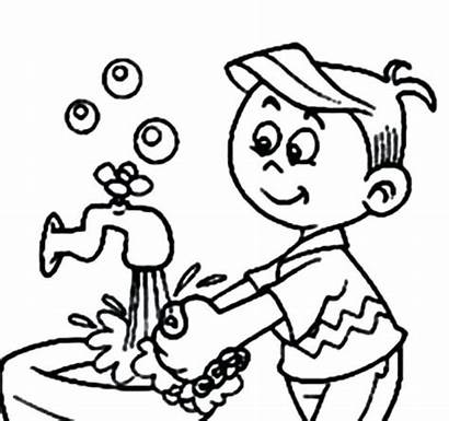 Germ Coloring Pages Sheets Handwashing