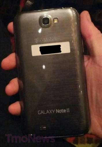 T Mobile Version Of Samsung Galaxy Note Ii Pictured
