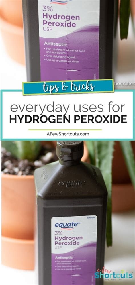 20 Household Uses For Hydrogen Peroxide A Few Shortcuts