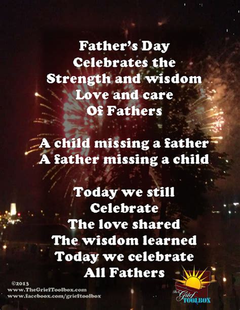 One of the first religious father's day services was held in 1908 in fairmont, west virginia. Even through the pain and tears there is a lot to ...