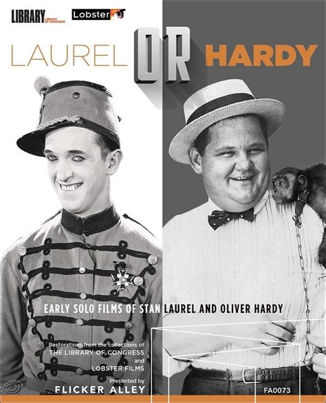 Laurel Or Hardy Early Solo Films Of Stan Laurel And Oliver Hardy Blu