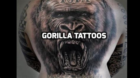 The piece is about 10 tall and was done in a single the piece is about 10 tall and was done in a single session of 4 1/2 hours. Gorilla Tattoos - Best Tattoo Ideas