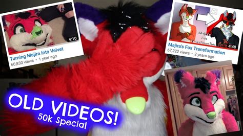 Reacting To My Old Furry Videos 50000 Subscribers