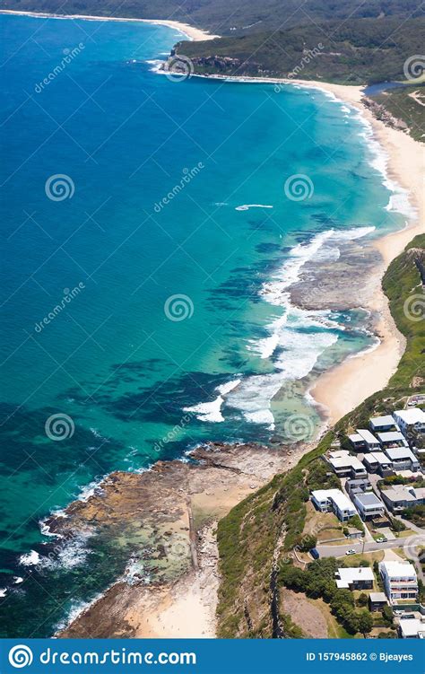 Merewether And Burwood Beach Newcastle Nsw Australia Stock Photo