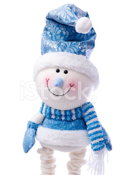 The Amusing Snowman Stock Photo Royalty Free Freeimages