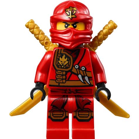 Lego Ninjago Minifigure Kai Zukin Robe Jungle Red Ninja With Dual