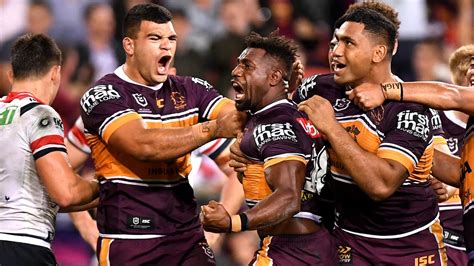 May 22, 2021 · the titans look to go back to back against the bulldogs, before the roosters host the broncos and the raiders face the storm. NRL 2019: Broncos secure thrilling victory over Roosters ...