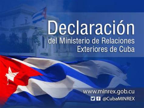 Cuba Rechaza Enérgicamente La Activación Del Tratado Interamericano De