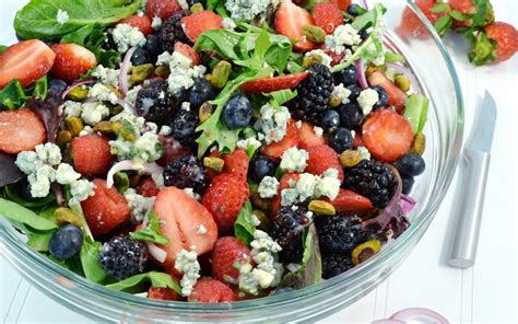 Healthy Summer Salad Recipe Summer Berry Salad Rada Cutlery