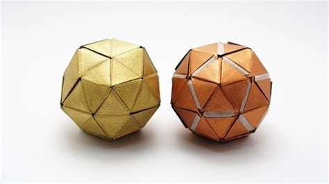 Origami Pentakis Dodecahedron Jo Nakashima Youtube