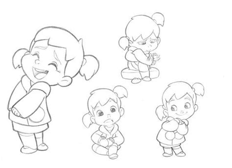 Cartoon Girl Drawing Character Sketches Cartoon Drawings